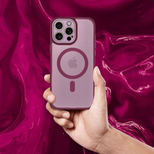 Θήκη VARIETE MAG COVER συμβατή με MagSafe για IPHONE 12 PRO μοβ