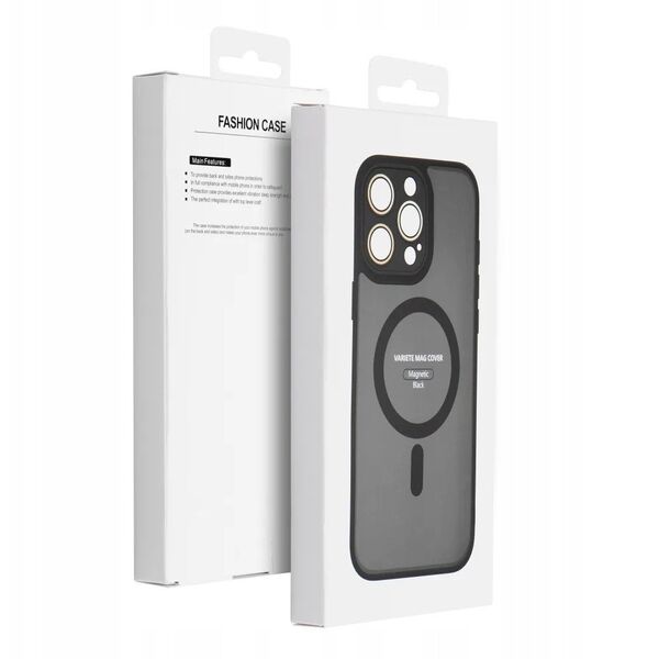 Θήκη VARIETE MAG COVER συμβατή με MagSafe για IPHONE 12 PRO μαύρο