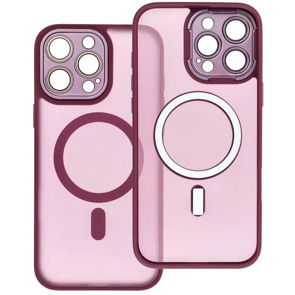 Θήκη VARIETE MAG COVER συμβατή με MagSafe για IPHONE 14 PRO μοβ