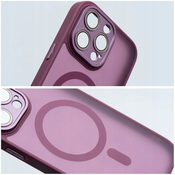 Θήκη VARIETE MAG COVER συμβατή με MagSafe για IPHONE 13 MINI μωβ