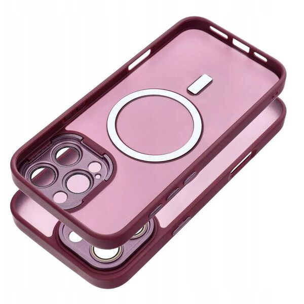 Θήκη VARIETE MAG COVER συμβατή με MagSafe για IPHONE 16 μωβ