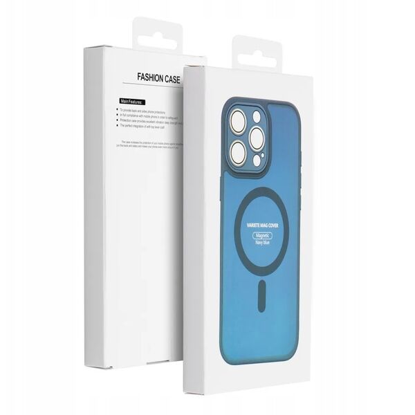 Θήκη VARIETE MAG COVER συμβατή με MagSafe για IPHONE 16 PRO μπλε