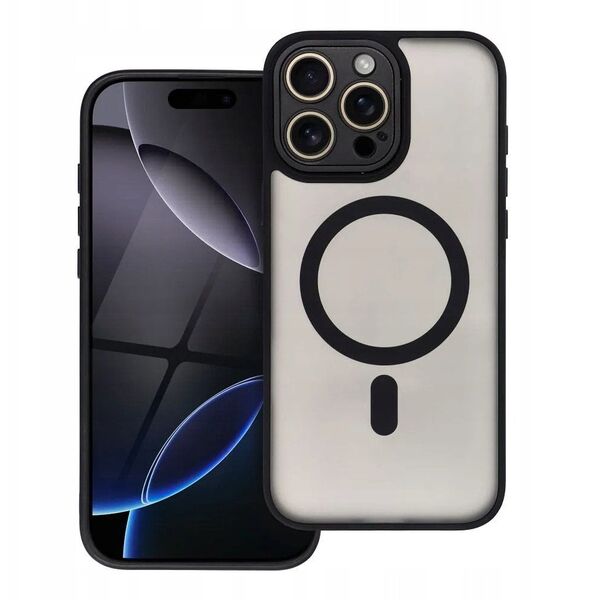 Θήκη VARIETE MAG COVER συμβατή με MagSafe για IPHONE 16 PRO μαύρο
