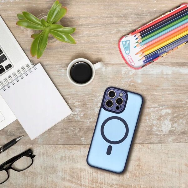 Θήκη VARIETE MAG COVER συμβατή με MagSafe για το IPHONE 13 PRO μπλε