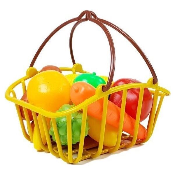 Lean Sport Zestaw Supermarket Koszyk Sklepowy Waga Czytnik Kart Skaner