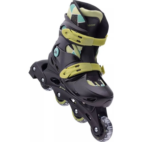 Rolki XXX_COOLSLIDE (CoolSlide) Dirion JRB rekreacyjne regulowane czarno-zielone r. 31-34