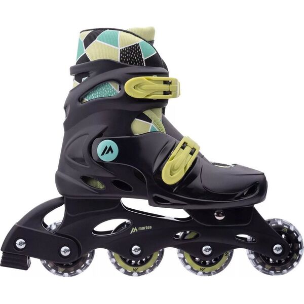 Rolki XXX_COOLSLIDE (CoolSlide) Dirion JRB rekreacyjne regulowane czarno-zielone r. 31-34