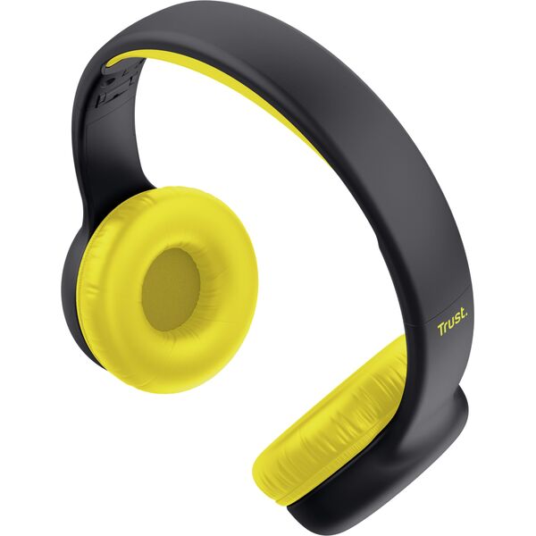 TRUST sluchátka Nouna Kids Headphones, Černá