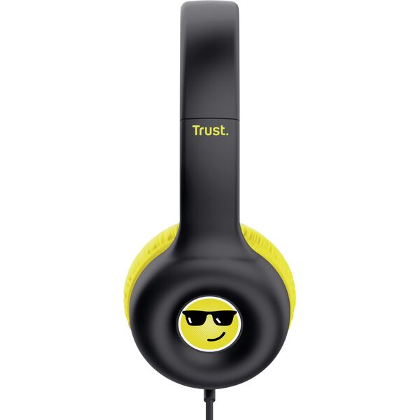 TRUST sluchátka Nouna Kids Headphones, Černá