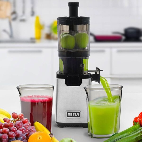 TESLA SlowJuicer SJ770 XXL Deluxe wolnoobrotowa wyciskarka do soków