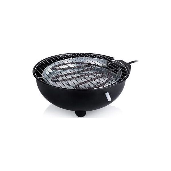 Grill elektryczny Tristar Grill elektryczny stołowy TRISTAR BQ-2880 (Stojak na grill| stołowy-otwarty| 1250W| kolor czarny)