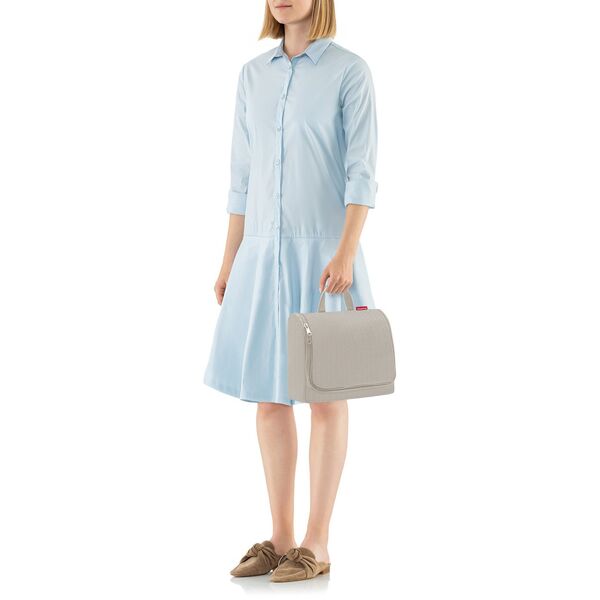 Reisenthel Toiletbag XL herringbone sand