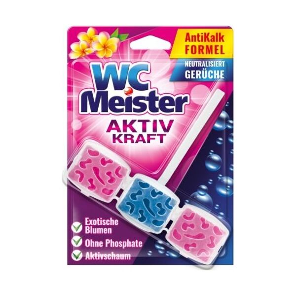 WC Meister Zawieszka do toalety WC Meister - zapach egzotycznych kwiatów uniwersalny