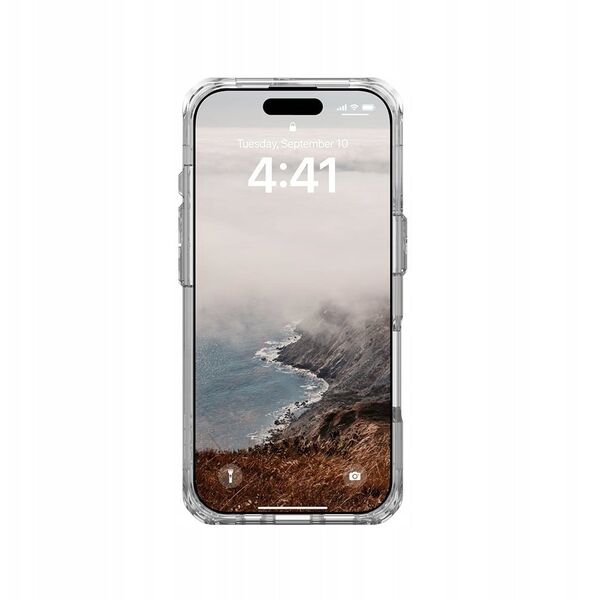 UAG Plyo XTE Magsafe - obudowa ochronna z podstawką do iPhone 16 Pro kompatybilna z MagSafe (clear/titanium)