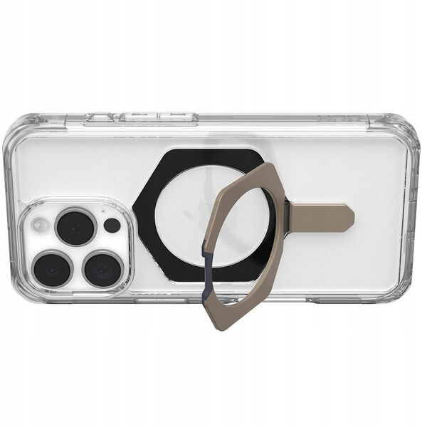 UAG Plyo XTE Magsafe - obudowa ochronna z podstawką do iPhone 16 Pro kompatybilna z MagSafe (clear/titanium)