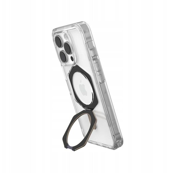 UAG Plyo XTE Magsafe - obudowa ochronna z podstawką do iPhone 16 Pro kompatybilna z MagSafe (clear/titanium)