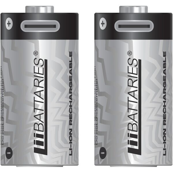 Akumulator LiiBatteries CR123A 750mAh bl./2szt USB-C