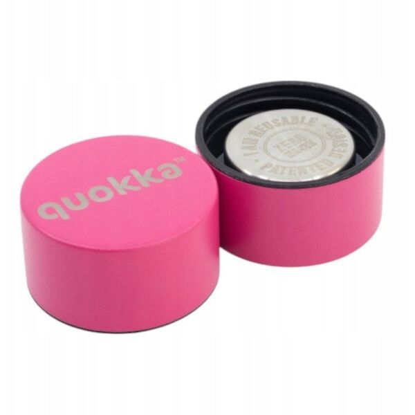 Quokka Solid - Butelka termiczna ze stali nierdzewnej 510 ml (Raspberry Pink)