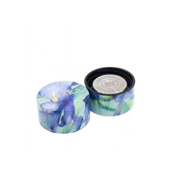 Quokka Solid - Butelka termiczna ze stali nierdzewnej 510 ml (Blue Irises)