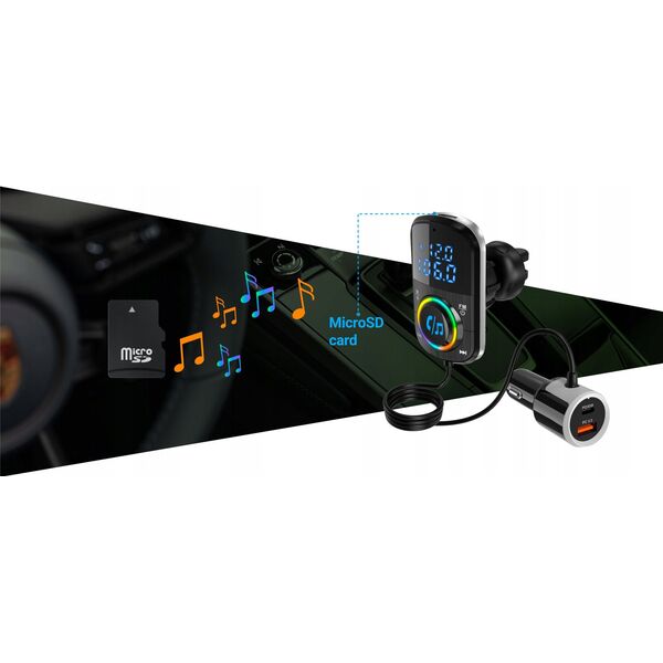 Transmiter Bluetooth FM Transmiter NAVITEL BHF08 PRO