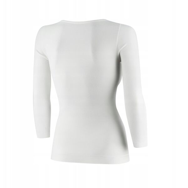 LS1628W Koszulka damska z rękawem 3/4 COMFORT MERINO kremowy L