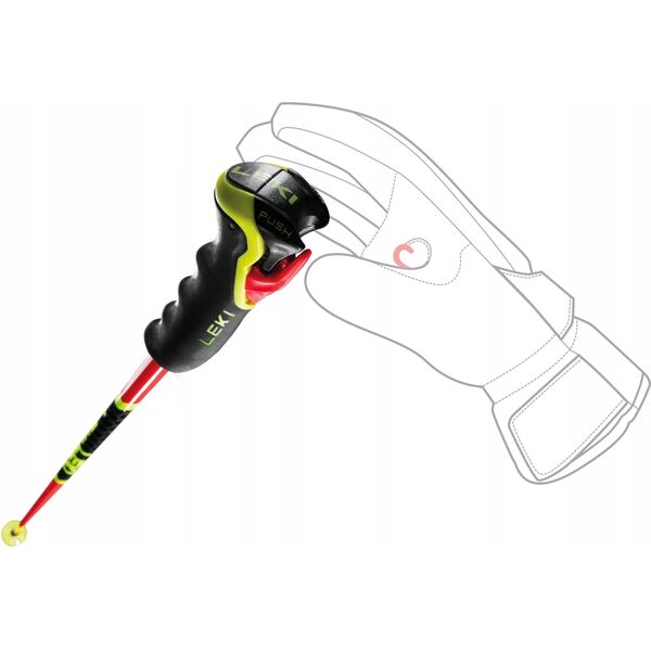 LEKI RĘKAWICE Sparrow 3D Woman green 6.5