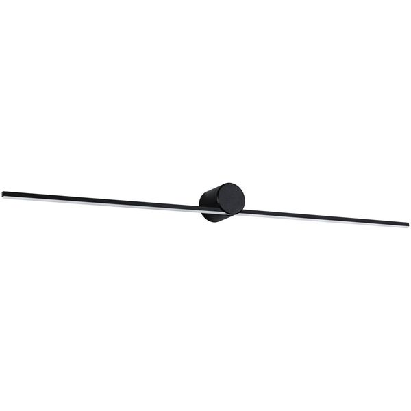 Oprawa ścienna SAVA LED nad lustro 7,5W 500lm 3000K 900mm IP44 230V czarny matowy / metal
