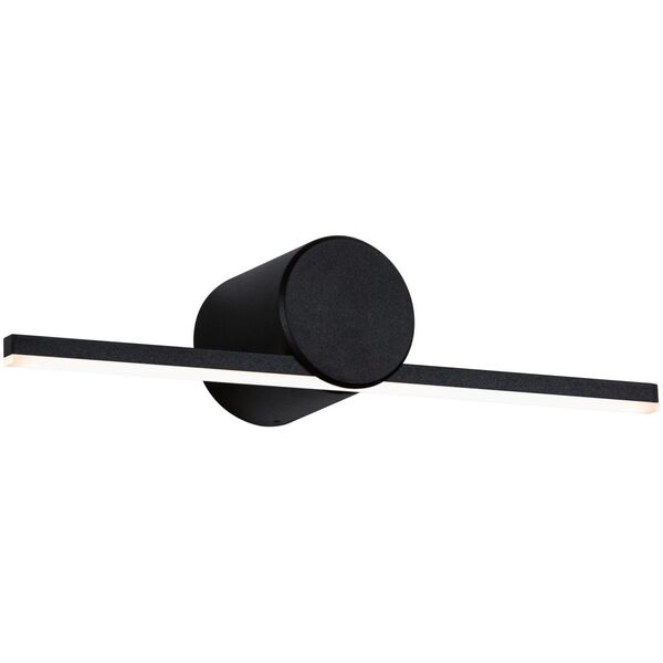 Oprawa ścienna SAVA LED nad lustro 4,2W 250lm 3000K 300mm IP44 230V czarny matowy / metal