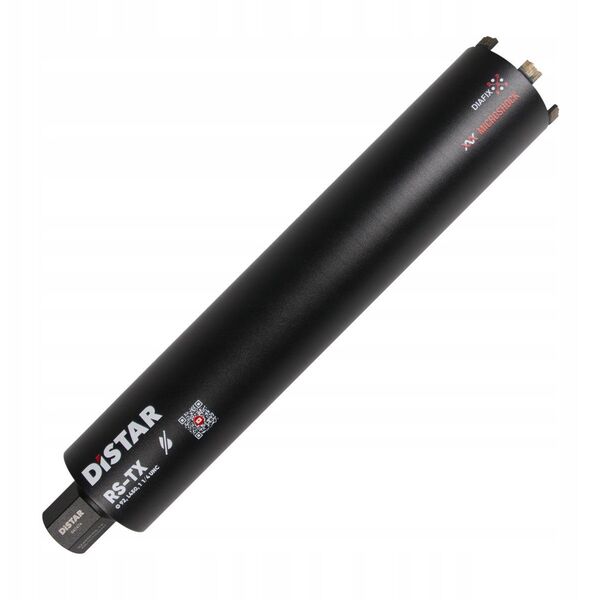 DISTAR KORONA DIAMENTOWA RS-TX 1 1/4"  92mm x 450mm NA SUCHO