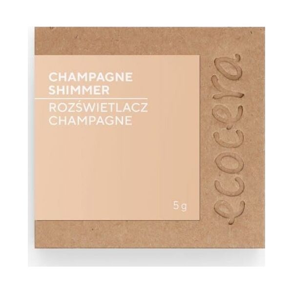 Ecocera  ECOCERA Natural Choice Rozświetlacz do twarzy CHAMPAGNE 5g