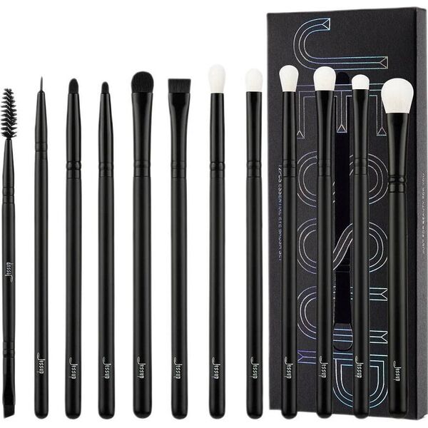 Jessup Essential Eye Brush zestaw pędzli do makijażu oczu T322 12szt.