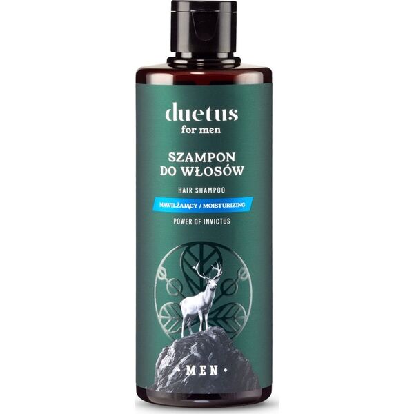 Duetus For Men Power Of Invictus Szampon do włosów nawilżający, 300 ml