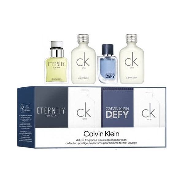 Calvin Klein Deluxe Fragrance Travel Collection For Men zestaw miniatur