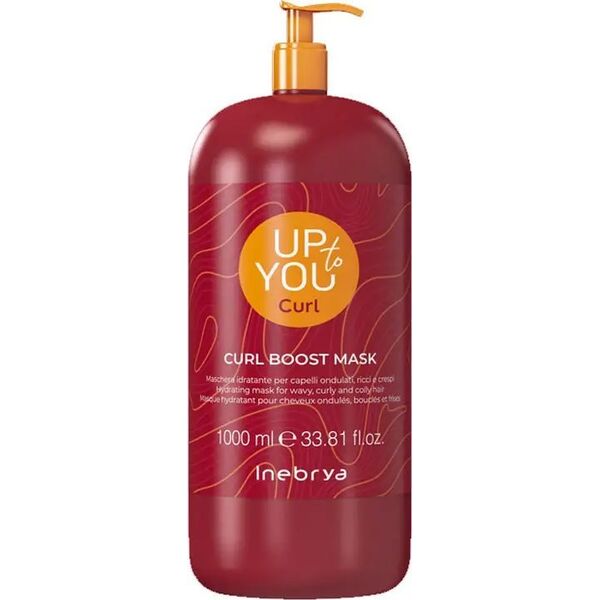 Inebrya Up To You Curl nawilżająca maska do włosów falowanych i kręconych 1000ml