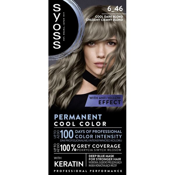 H SYOSS.Farba 6-46 Cool Dark Blond