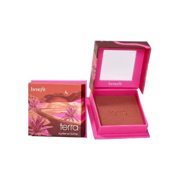 BENEFIT Wanderful World Blushes Terra Powder Blusher róż w pudrze Golden Brick-Red 6g