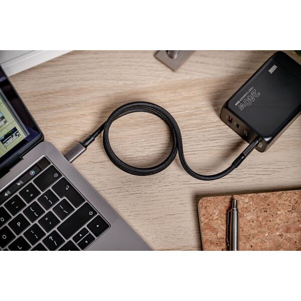NEWELL NL4440 Kabel magnetyczny USB-C - USB-C 3.2 Gen 2 - 1 m