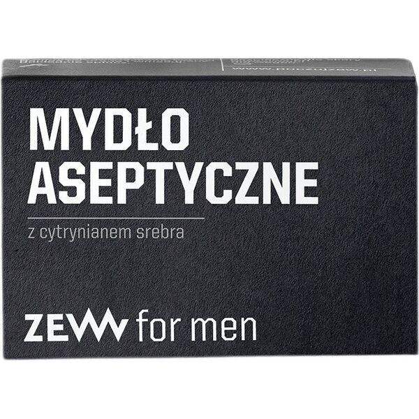 Zew For Men Mydło aseptyczne z cytrynianem srebra 85ml
