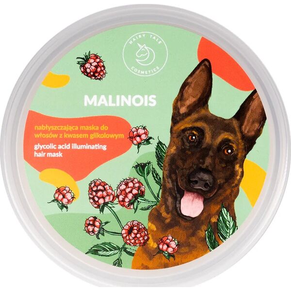 Hairy Tale Malinois Nabłyszczająca Maska do włosów z kwasem glikolowym 200ml