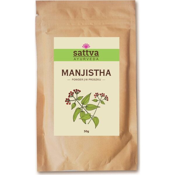 Sattva manjistha naturalny proszek ziołowy do włosów 50g