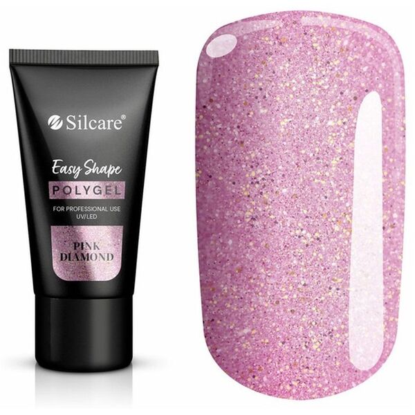 Silcare Easy Shape Polygel Akrylożel do paznokci Pink Diamond 30g