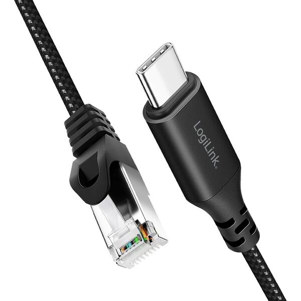 LogiLink USB 3.2 typ C - RJ45 1.0m