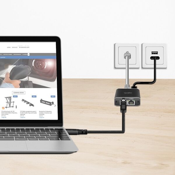 LogiLink USB 3.0 - RJ45 15.0m