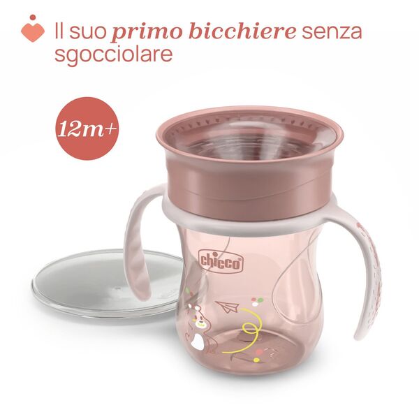 CHICCO-695115-KUBEK 360 DO NAUKI          SAMODZIELNEGO PICIA