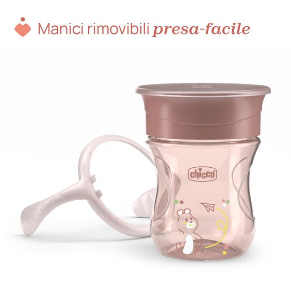 CHICCO-695115-KUBEK 360 DO NAUKI          SAMODZIELNEGO PICIA