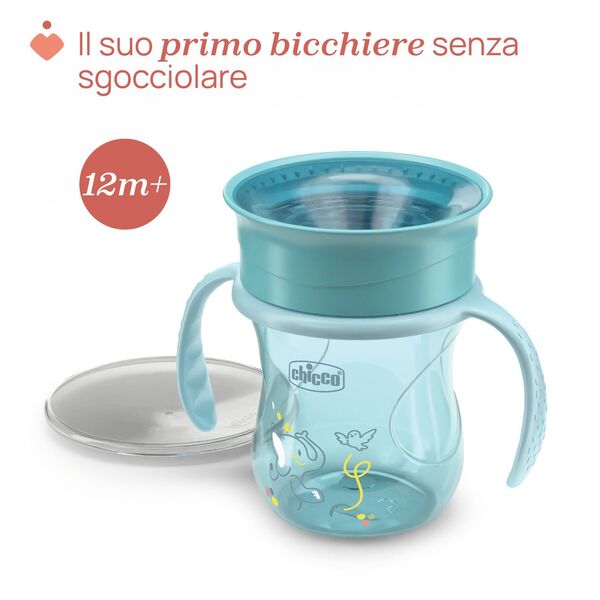 CHICCO-695125-KUBEK 360 DO NAUKI          SAMODZIELENGO PICIA