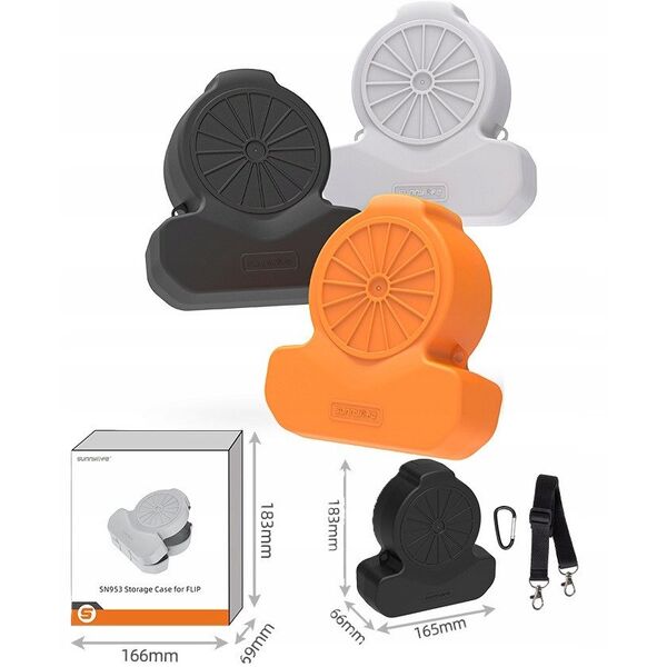 Futerał Etui Hard Case Osłona Torba Sztywna Do Drona Na Dron Dji Flip + Pas / Szary / Fp-sn953-gy