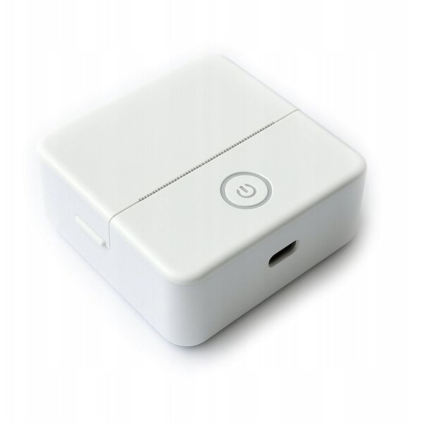 Drukarka Termiczna Bluetooth Do Zdjęć Naklejek Notatek Etykiet Aplikacja Ai / X6 / Biały
