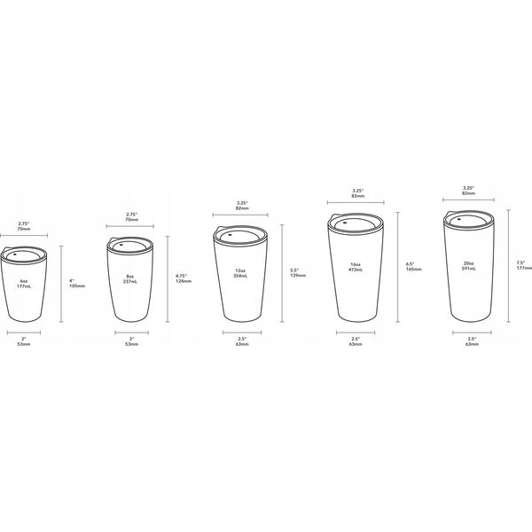 MiiR MiiR - Tumbler Malinowy - Kubek 240ml