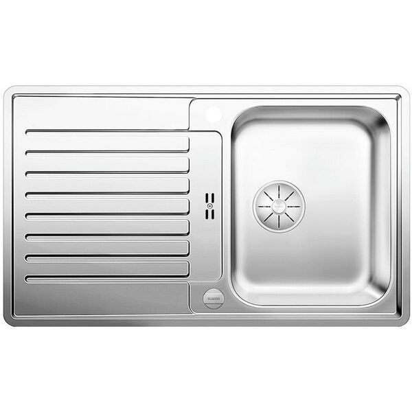 BLANCO CLASSIC Pro 45 S-IF stal polerowana odwracalny, korek auto., InFino